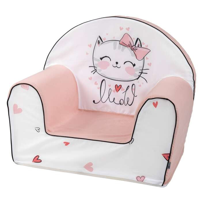 BUBABA BY FREEON fotelja Mačka White/pink 84676